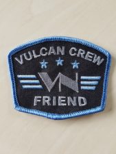 Aufnaeher vulcan crew friend -